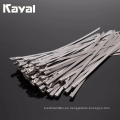 KAYAL eva recubierto de cable de doble bucle de acero inoxidable hecho en China